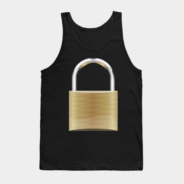 Padlock Tank Top by CeeGunn